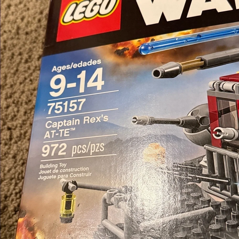 Lego Star Wars rebels captain Rex’s AT-TE set 75157 new in sealed box 972 pieces